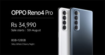 OPPO Reno 4 Pro Price in India and Specs