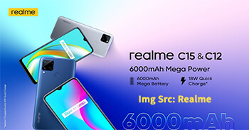 Realme C15, Realme C12 Price in India and specifications