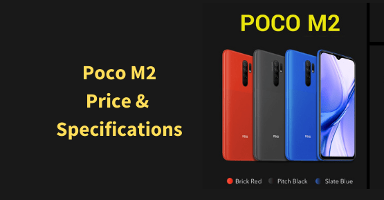 Poco M2 Price in India & Full Specifications