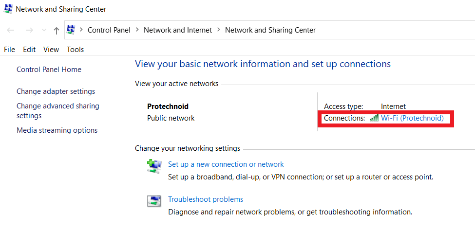 network-and-sharing-center-wifi-connection