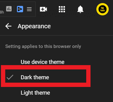 enable-dark-mode-on-youtube