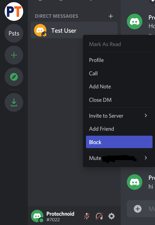 Block Discord User