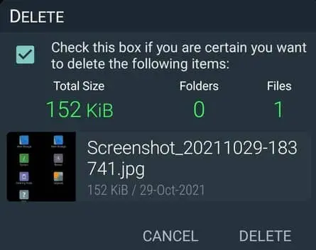 confirm-delete-screenshots-on-android-phone