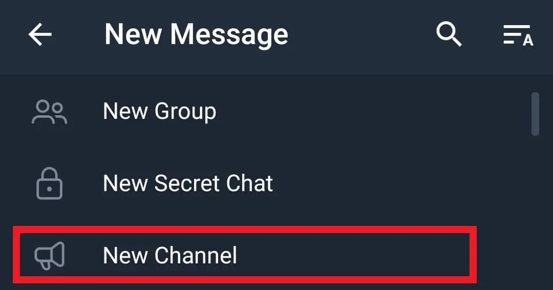 Create New Telegram Channel