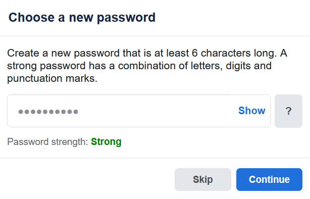 choose-a-new-password-messenger