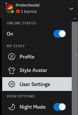 reddit-user-settings-website