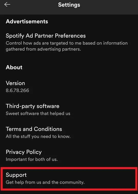 spotify-support