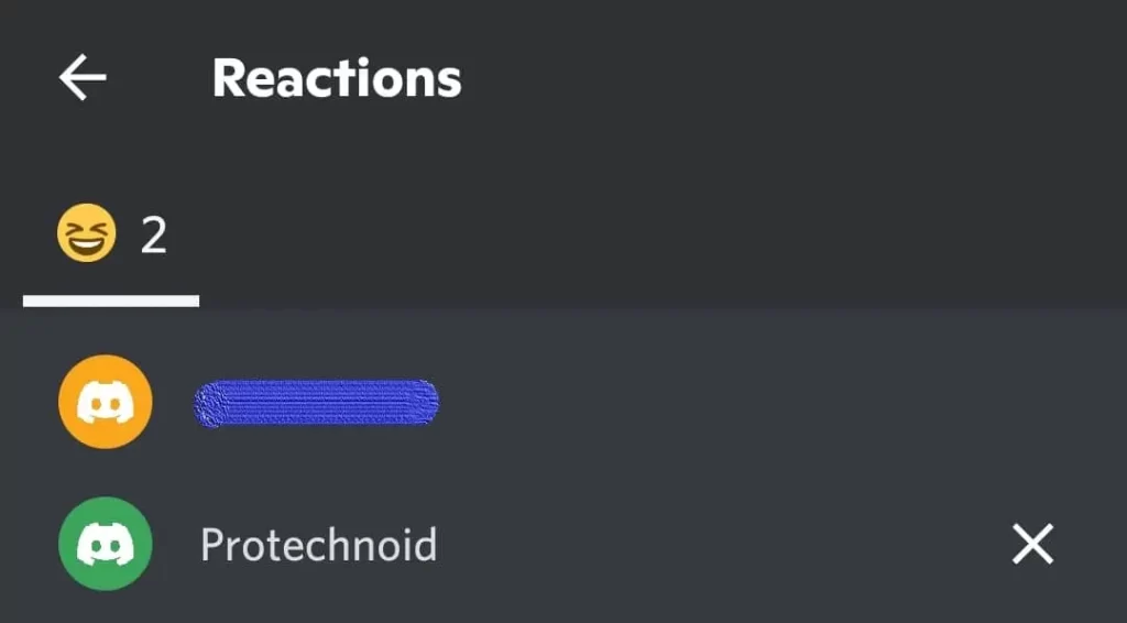 See who reacted on discord mobile