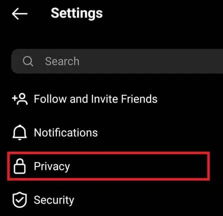select-instagram-privacy-settings