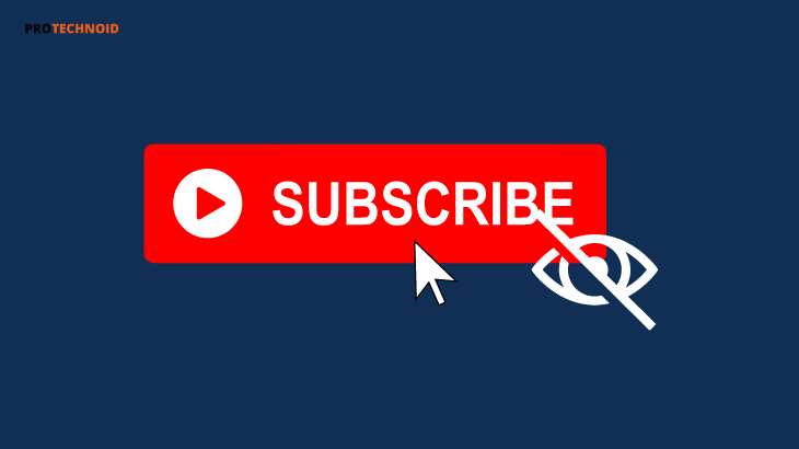 How to hide subscribers on YouTube
